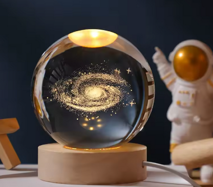 Veilleuse Boule de Cristal 3D