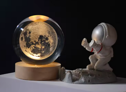 Veilleuse Boule de Cristal 3D